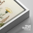 thumbnail image 4 of IDEA4WALL Framed Canvas Print Wall Art Set of 3 Multicolor Wildflowers Garden Floral Painting Nature Wilderness Vintage Art Boho Retro Wall Decorative Artwork for Rooms - White 16"x24"x3, 4 of 5