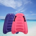 thumbnail image 5 of Portable Inflatable Floating Raft, Solid Color, Inflatable Surfboard with Handle, Pool Float for Beach and Pool_Perfect Gift, 5 of 5