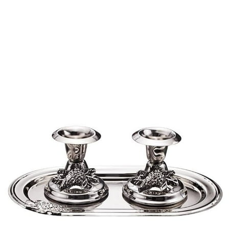 Nua 58108 Small Candle Stick Set with Tray
