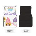thumbnail image 2 of Balery Watercolor Gnome Garden Juego de 4 Alfombrillas para Auto, Revestimientos de Caucho Resistente, Diseño Antideslizante, 2 of 7