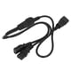 thumbnail image 5 of Divisor De Potencia Tipo Y, Cable De Extensión De Alimentación IEC320 C14 Macho A C13 Hembra 10A 250V 2500W Para Electrodomésticos, 5 of 7