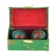 thumbnail image 5 of Bolas De Masaje De 2 Piezas Con Caja De Almacenamiento Bolas De Baoding Para Personas De Mediana Edad Fu Word Green Sunnimix Ejercicio Masaje Balonmano, 5 of 8
