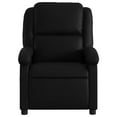 thumbnail image 5 of vidaXL Fauteuil Inclinable de Massage en Similicuir Noir, 5 of 5