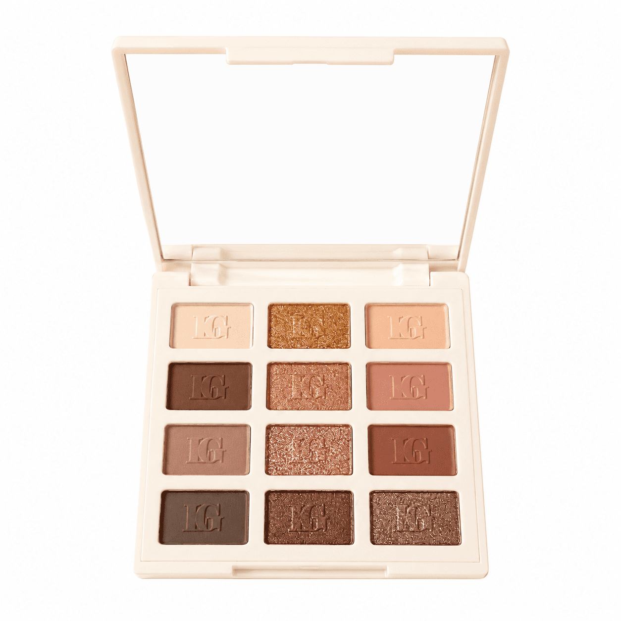 Laura Geller Nude Attitude Barely Burnished 12 Multi-Finish Eyeshadow Palette Neutral Nude Shades