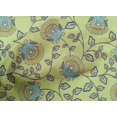 thumbnail image 4 of oneOone Cotton Poplin Light Green Fabric Leaves & Lotus Floral Diy Clothing Quilting Fabric Print Fabric By Yard 42 Inch Wide, 4 of 4