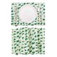 thumbnail image 1 of Deconovo Manteles individuales de doble cara con estampado de lino sintético, blancos, 30,5 cm de ancho x 45,7 cm de largo, resistentes al agua, con patrón de bucle para cocina, juego de 4, 1 of 7