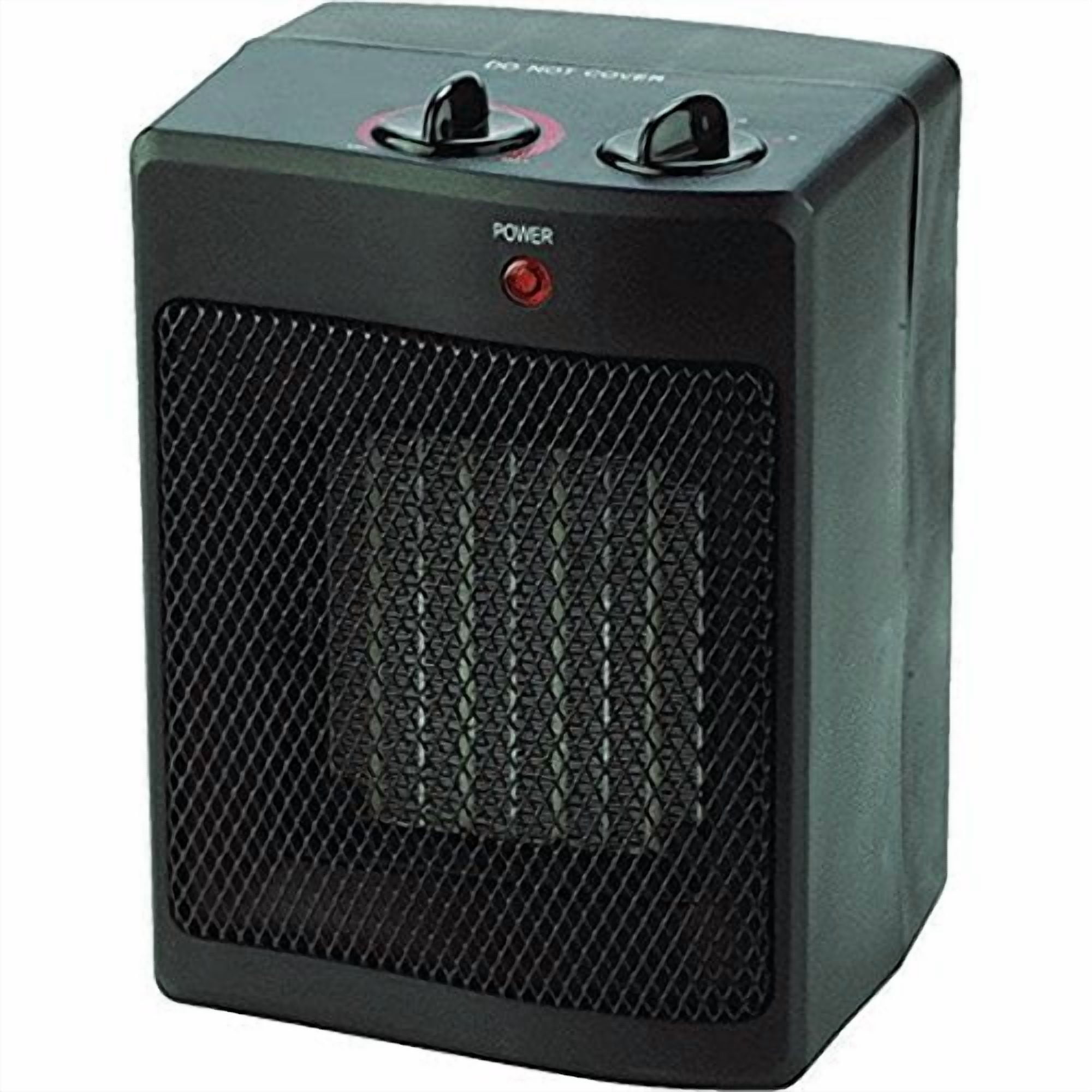 Do it Best Tools Utility Electric Heater - Adjustable, Manual Control, 1500 Watts, Black — Residential Use, Standard Application