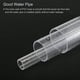 thumbnail image 5 of Tubo rígido de PVC transparente Uxcell 43mm ID 50mm OD 14" de alto impacto para tubería de agua, acuario, pecera, azul transparente, 5 of 6