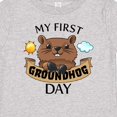 thumbnail image 4 of Inktastic My First Groundhog Day Cute Boys or Girls Baby T-Shirt, 4 of 5