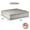 White', variant on Natural sleep Medium Soft Double-Sided Mattress Only with Mattress Cover Protector Included - Fully Assembled, Orthopedic, Longlasting Comfort by Dream Solutions USA (Twin 39"x75"x12")