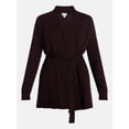 thumbnail image 6 of Scenario Women's Belted Lightweight Cardigan, Sizes XS-XXXL, 6 of 6