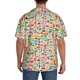 thumbnail image 3 of Balery Travel Camisa Casual de Manga Corta con Botones para Hombre, Texturizada, Estilo Cubano, para Playa, Verano-3X-Large, 3 of 5