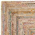 thumbnail image 2 of Safavieh  Handmade Cape Cod Marget Boho Coastal Jute Rug Beige/Multi 6' x 6' Square 6' Square Indoor, Handmade Square, 2 of 7