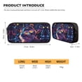 thumbnail image 5 of ZUXONGSY Wolf Sunglasses Music Note Print Kids Backpack for Boys Girls, Preschool Elementary School Bag Travel Bapack, 4Pcs Bookbag Set with Lunch Box Pencil Case and Water Bottle Holder, 5 of 6