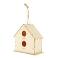 thumbnail image 1 of Casa de pájaros de sin terminar para observación de aves, jardín, patio, casa para pájaros colgante decorativa, de pájaros para , - 6 estilo 6 SM SunniMix casas de aves, 1 of 8