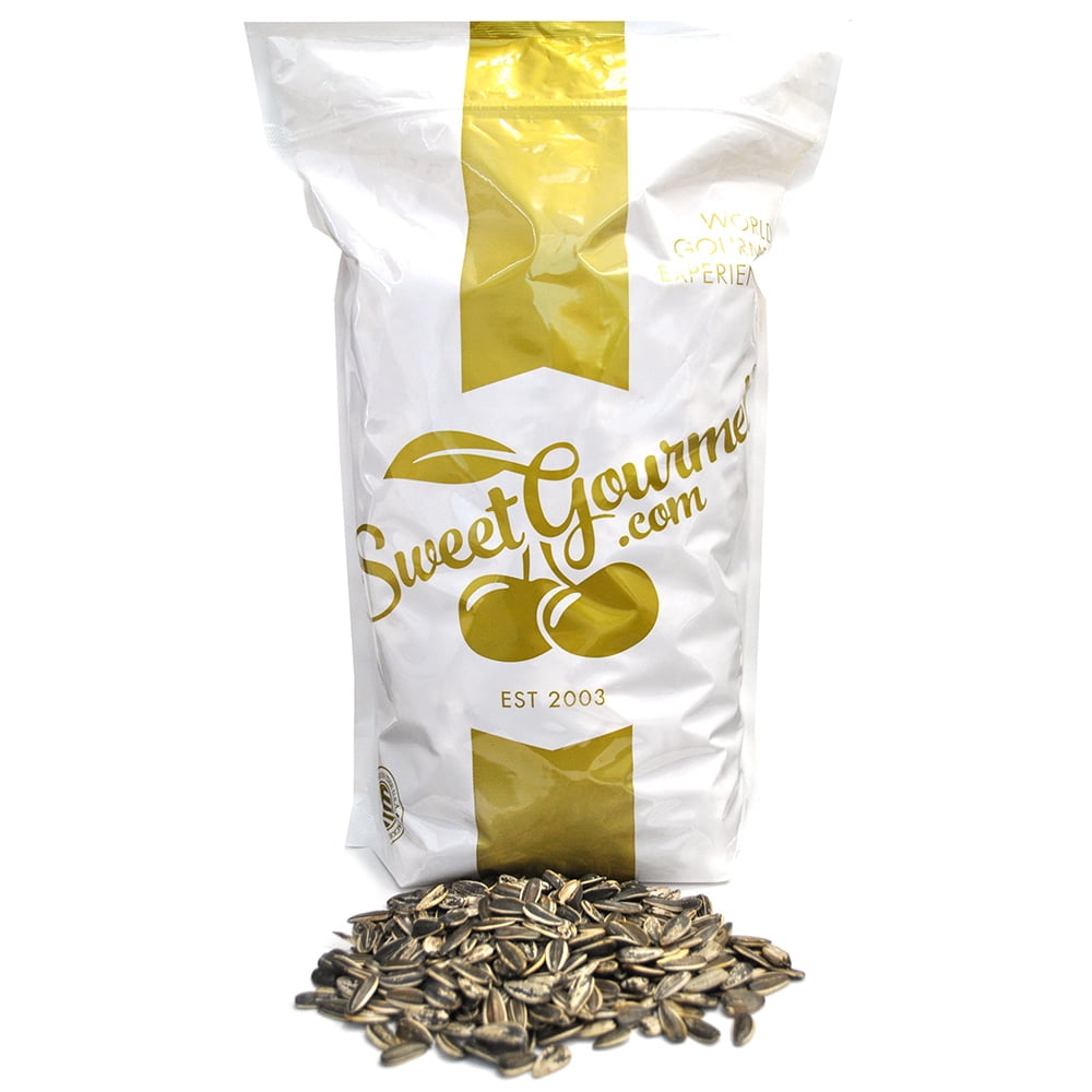 SweetGourmet Roasted InShell Sunflower Seeds Unsalted 3 Pounds