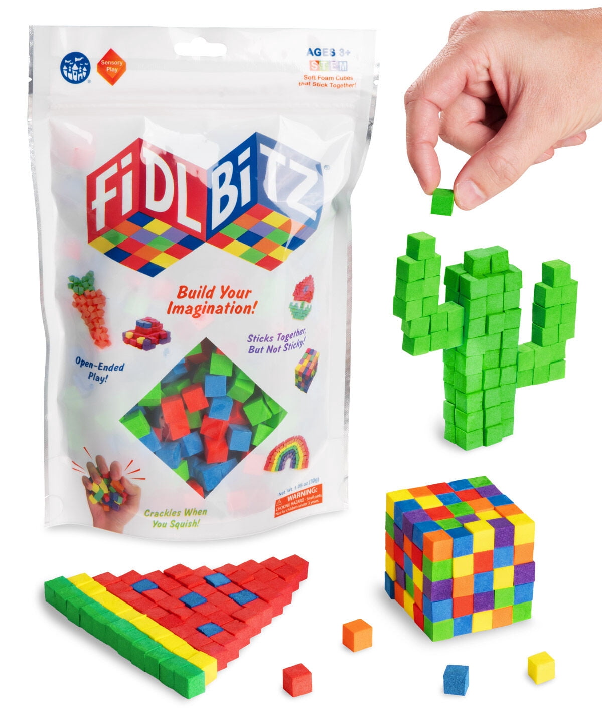 FidlBitz Build and Create Sticky Building Blocks