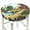 12 inch, variant on Picia Cartoon Mushroom House pattern Round Stool Covers Comfy Seat Covers Stretch Removable WashableChair Slipcover Round Bar Chair Cushion Cover-12 inch