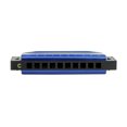 thumbnail image 2 of EeaseCA Blues Harpe 10 Trous 20 Tons Harmonica Emballé avec une Boîte en Plastique Instruments de Jeu Petits Instruments (Bleu avec Serviette de Nettoyage), 2 of 7
