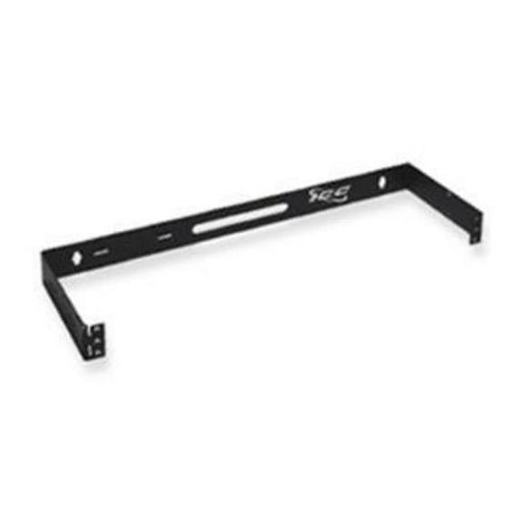 ICC ICCMSHB1RS Wall Mount Hinged Patch Panel Rack Mount, 1-RU Space, Gray