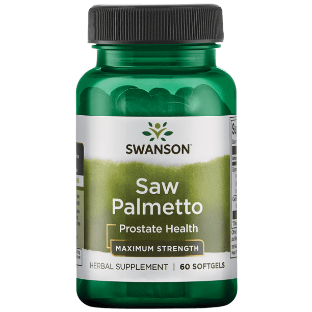 Swanson Saw Palmetto Maximum Strength 320 mg 60 Softgels. Walmart