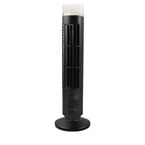 HIBIBUD Tower Fan for Bedroom Quiet Oscillating Fan for Indoors, Portable Standing Bladeless Fan, Floor Fan for Office, Room, Living Room, Vertical Conditioner