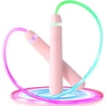 thumbnail image 1 of Jump Rope ACHDOFITS - Lámpara LED para niños y adultos, color rosa, 1 of 8