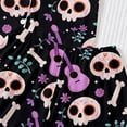 thumbnail image 6 of Yiyuu Halloween Pajama Sets for Girls Short Sleeve Sleepwear Set Loungewear, Sizes 3-14, 6 of 8
