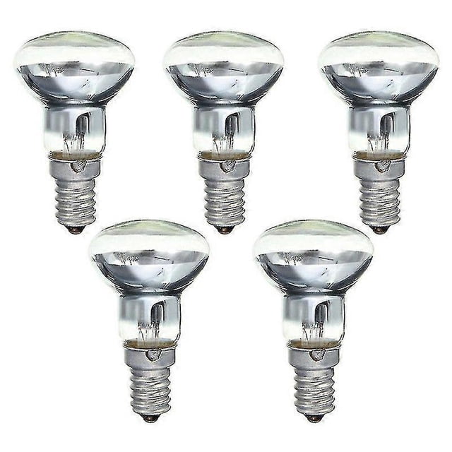 Replacement Lava Lamp E14 R39 30w Screw In Light Bulb Clear Reflector Spot Light Bulbs Lava Incande