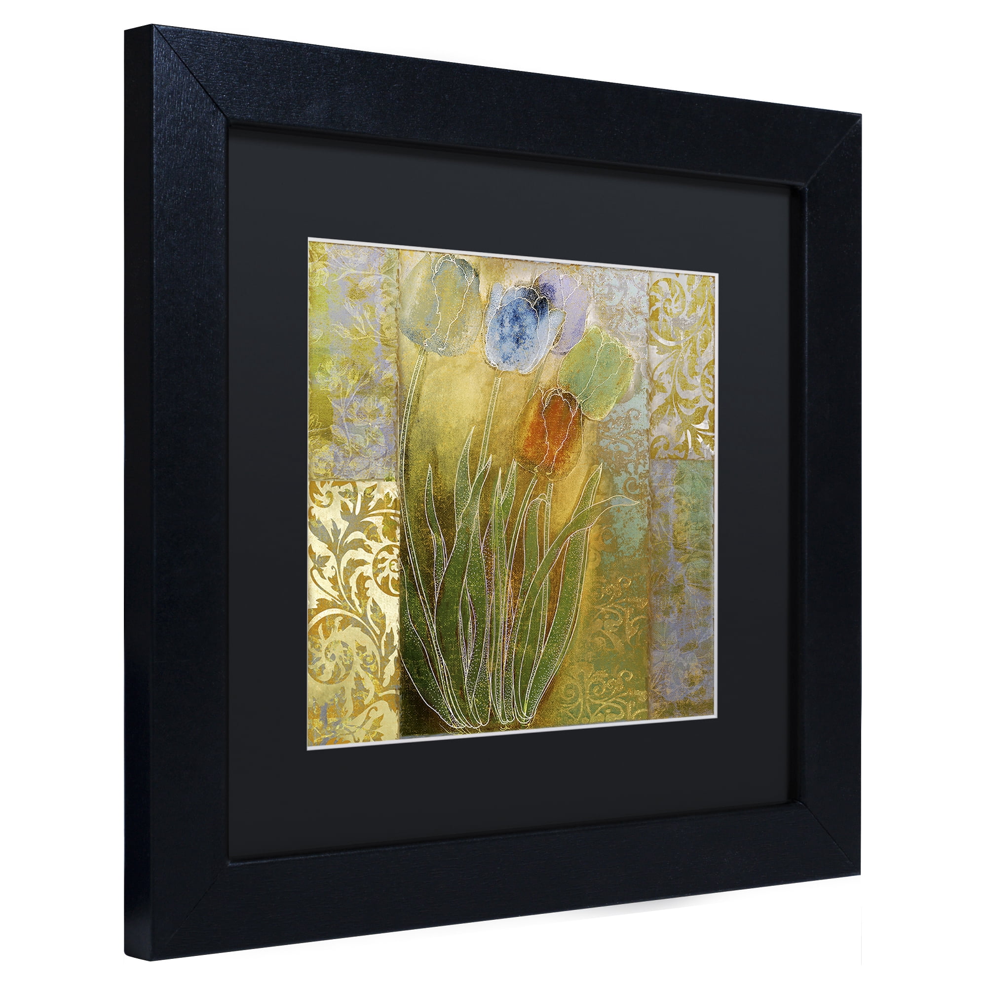 Trademark Fine Art 'Emily I' Black Framed Art by Color Bakery