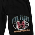 thumbnail image 2 of Pink Floyd '94 World Tour Men's Black Sleep Pajama Shorts
-L, 2 of 5