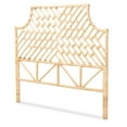 thumbnail image 2 of bali & pari Jayliah Rattan BOHO Headboard, Queen Size, Natural Brown, 2 of 7