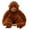 Brown, variant on Surakey 11.8" Naughty Orangutan Plush Toy Stuffed Animals Soft Toys Home Decoration Ornaments Gifts Black