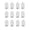 F, variant on 12 PCS Flameless Crystal Candle, Flameless -Shape Candle, with Battery-Powered LED Tea Lights, Warm White, for Birthday Weddings, Tables, Christmas Ambient Lights(1.42" 1.97")
