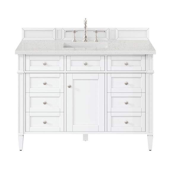 James Martin Vanities 655-V48-3Ldl Brittany 48" Free Standing Single Basin Poplar Wood