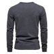 thumbnail image 4 of Camiseta de manga larga de algodón 100% para hombre, camisetas informales con estampado de letras de Color sólido para hombre, nuevas camisetas de primavera, ropa para hombre, 4 of 5