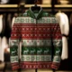 thumbnail image 4 of Suéter con estampado 3D navideño para hombre, abrigo tipo cárdigan holgado informal, ropa de abrigo navideña para hombre, chaqueta navideña, ropa de invierno para hombre, 4 of 5
