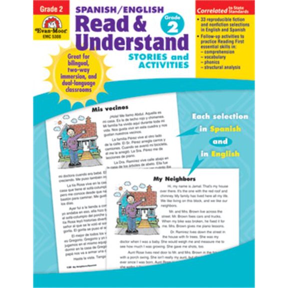 Pre-Owned Spanish / English Read & Understand, Grade 2 (Spanish Edition) (Paperback) 1596730005 9781596730007