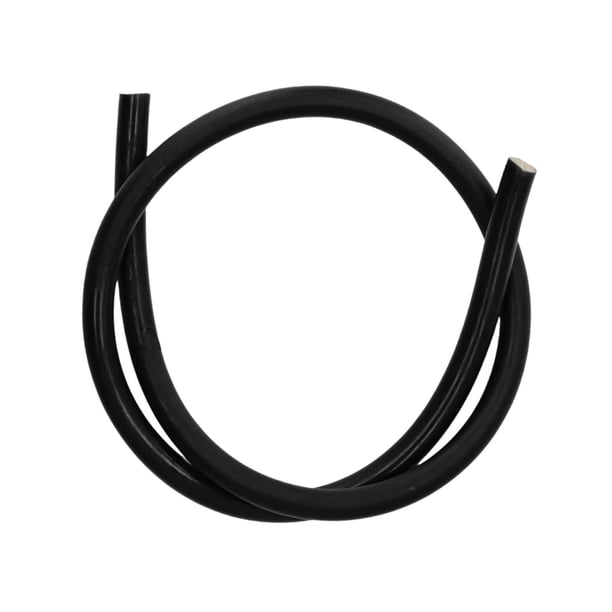 Banda de pesca submarina, tubo de goma para pesca, práctica banda de látex de alto rendimiento, accesorios de pesca submarina para viajes de pesca con Negro