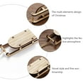 thumbnail image 3 of 5pcs Mini Sleighs Miniature Wooden Mini Sleighs Kit Tabletop Wood Sleighs, 3 of 7