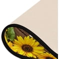 thumbnail image 3 of Custom Sunflowers Kitchen Rug Personalized Your Text on Runner Rug Doormat Bath Mat Area Rug Non-Slip Carpet for Kitchen Living Bedroom 72 x 24 Inch, 3 of 6