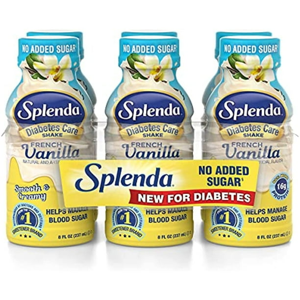 Splenda Diabetes Care Shakes Meal Replacement Shake, 8 Fluid Ounces