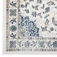 thumbnail image 2 of Modway Lilja Distressed Vintage Medallion 5x8 Area Rug in Ivory and Moroccan Blue, 2 of 7