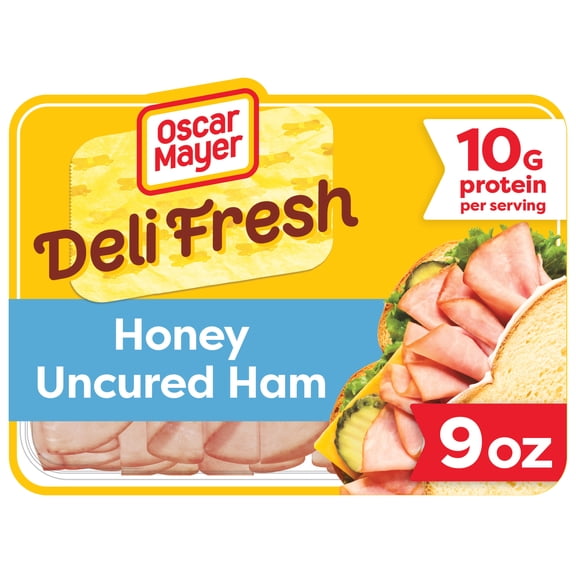 Oscar Mayer Deli Fresh Honey Uncured Ham, 9 oz Pack