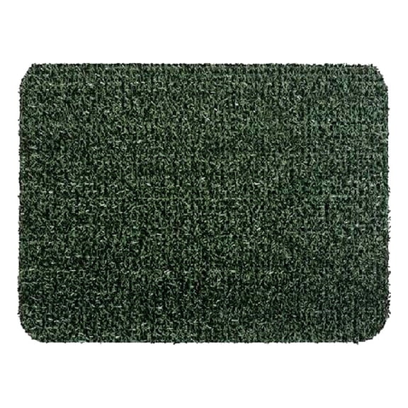 GrassWorx Clean Machine 18 in. W X 24 in. L Green AstroTurf Door Mat