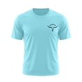 thumbnail image 3 of Men's Graphics Printed Eversoft Cotton T Shirts, Breathable & Moisture Wicking with Odor Control, Sizes 2XL Sky Blue, 3 of 6