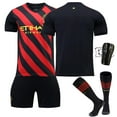 thumbnail image 3 of 22/23 Manchester City Away Jerseys Children's Football Training Suit Set, 3 of 5