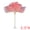 Lotus Pink, variant on Unique Bargains 5pcs Flocked Artificial Succulents Lotus Deep Pink 9.0"