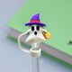 thumbnail image 3 of Juego de 5 Tapones para Popotes de Halloween | Reutilizables de Silicona de 10 Mm | Decoraciones Espeluznantes para Fiestas | Accesorios para Bebidas de Carnaval de Halloween | Artículos Temáticos pa, 3 of 4