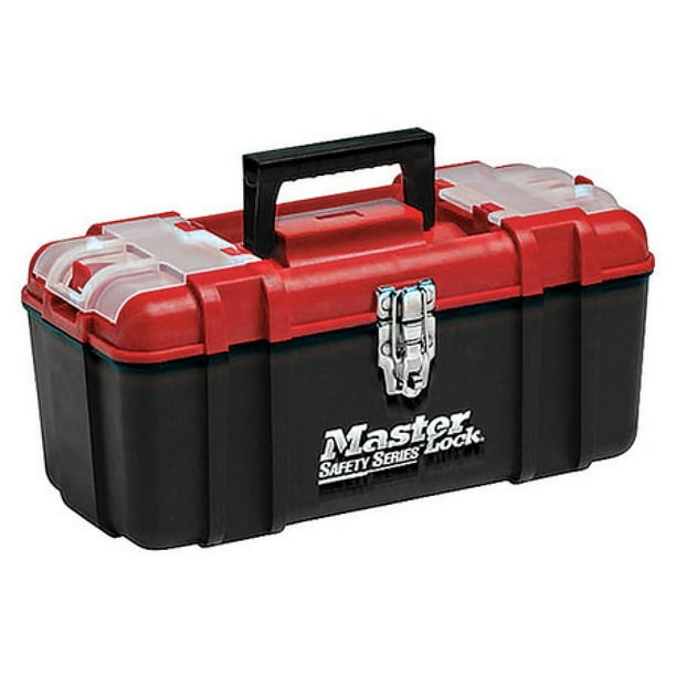 MASTER LOCK S1017 Lockout Tool Box,Unfilled,Tool Box - Walmart.com ...